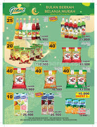 Di tahun 2021 ini giant menghadirkan berbagai promo menarik mulai tanggal minggu depan. Katalog Promo Giant 22 April 26 Mei 2021 Scanharga