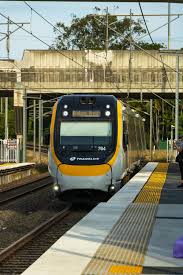 Brisbane airport is just 20 minutes by train from the city. Ngr 764 Bound For Brisbane Airport Trains