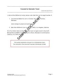 This form also known as: Child Travel Consent Germany Legal Templates Agreements Contracts And Forms