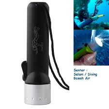 Jual Sale Senter Selam Senter Bawah Air Scuba Diving Flashlight Q5 180 Kota Tangerang Nonna Layla Tokopedia