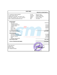 Indeed dapat menerima bayaran dari perusahaan tersebut, membantu agar indeed tetap gratis bagi para pencari kerja. Slip Gaji Pt Swakarya Insan Mandiri Guru Galeri