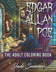 Halloween coloring book by deborah muller amazon us amazon uk. Amazon Com Edgar Allan Poe An Adult Coloring Book With Classic Horror Characters And Haunting Gothic Scenes For Relaxation 9781544600185 Summer Jade Books