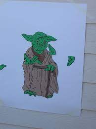Pin The Ears On Master Yoda Star Wars Party Family Fun Night Star Wars Birthday Party