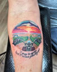 Motorcycle scene by Walter. Call the shop to set up an appointment or  consultation with him!