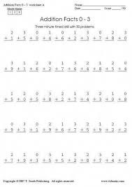 Math Drill Sheets Addition Facts Etc Learnmathfacts Math Fact Practice Math Drills Timed Math Drills