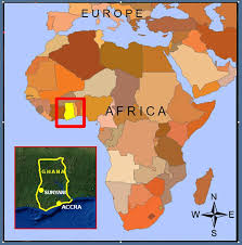 Ghana is located in western africa. Ghana Africa Rotary Club Of Nanaimo