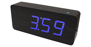 Buy the best and latest digital car clock blue display on banggood.com offer the quality digital car 2 189 руб. Blue Led Wooden Alarm Clock Temperature Display Mains Battery Wood Black 6016 Matt Blatt