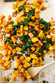 Flowerchild Copycat Recipe Roasted Butternut Squash Maple Recipes Salad With Sweet Potato Quinoa Sweet Potato