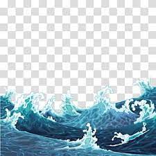 Big Wave Illustration Illustration Waves Are Raging Transparent Background Png Clipart Wave Illustration Waves Cartoon Ocean Illustration Waves