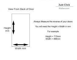 The overlay is how much a door overlaps a cabinet frame. Measuring Kitchen Cabinet Doors Just Click Kitchens
