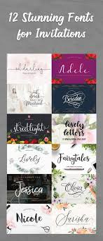 Fonts in such pair can be complete opposites, but they complement each other perfectly, like ice and fire. 12 Stunning Fonts That Will Make Your Invitations Wow The Font Bundles Blog