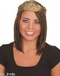 4X Jacobson Hat Co. Laurel Leaf Headband, Bronze, Medium (Toga)