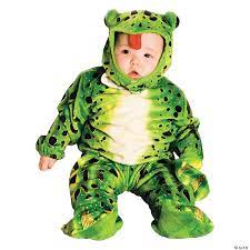I rented a mascot costume one year. Baby Plush Green Frog Costume 6 12 Months Oriental Trading