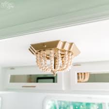 Ceiling Light Diy 7 Boho Makeover The Diy Mommy