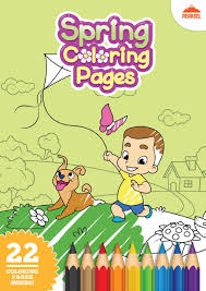 Free printable cartoons coloring pages. File Spring Coloring Pages Printable Coloring Book For Kids Pdf Wikimedia Commons