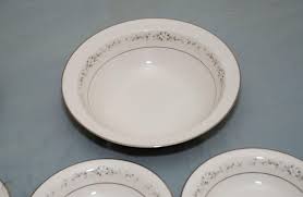 Marked with backstamp of maker as shown, noritake, fine china, japan, 7702, sweet surprise. Noritake Glass Silver Rim Noritake Ivory China Pattern 7548 Heather Footed Cup Saucer Floral Jumpland Com Au