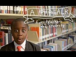 Kid President S Pep Talk To Teachers And Students Youtube Kid President Pep Talks Teacher Inspiration