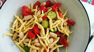 · un piatto completo, fresco e buonissimo, che si prepara in pochi minuti ·. Pasta Fredda Pomodorini Zucchine E Fagioli Cannellini Gianluca Gigli