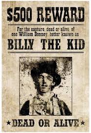 This is a collage sheet of small images. Billy The Kid Western Wanted Sign Print Poster Print Allposters Com