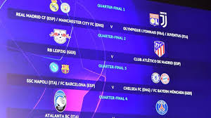 The ceremony will take place on thursday, august 26 and will begin at 5pm uk time. Champions League And Europa League Quarter Semi Final Draws As They Happened As Com