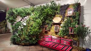 Cincinnati Flower Show 2016 Jordanian Themed Living Wall Living Wall Wall Design Flower Show