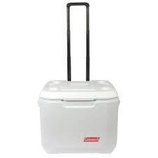 Coleman 50 Qt Coastal Extreme Marine Wheeled Cooler 3000005348 The Home Depot Coleman Heavy Duty Wheels Marine Coolers
