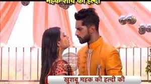 Mehek and shaurya to kiss in zee tv's zindagi ki mehek. Shaurya And Mehek S Romantic Haldi In Zindagi Ki Mehek Youtube