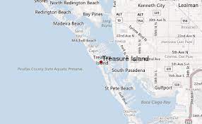 Low levels of red tide conditions reported. Treasure Island Weather Forecast