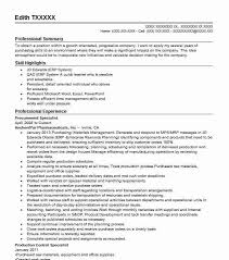 Procurement Specialist Resume Example Specialist Resumes Livecareer