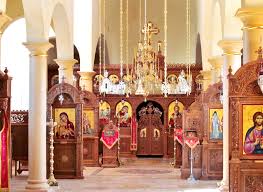 Inside St Paisius Monastery Church Safford Arizona Safford Monastery Church