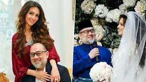 The guest list for the destination wedding was capped at around 50. Malaysian King Sultan Mohammad V Faris Petra And Former Miss Moscow Rihana Oksana S Wedding Pics Revealed 7 Months After Secret Nuptials Latestly