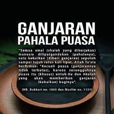Pahala Puasa Tidak Ada Batasannya Dari Hadits Abu Hurairah Radhiyallahu Anhhu Allah Subhanahu Wa Taala Berfirma Kutipan Ramadhan Allah Kutipan Pelajaran Hidup