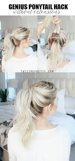 Genius Ponytail Hack Twist Me Pretty Ponytail Hairstyles Easy Pretty Ponytails Easy Hairstyles