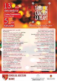 Cele mai noi cele mai vechi relevanță. Programul Artistic Al Primului Sfarsit De SÄƒptÄƒmanÄƒ De La Targul De CrÄƒciun La NeamÅ£ C