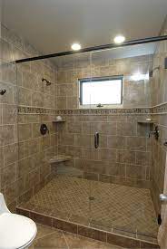 Walk in shower ideas with window. Walk In Shower Tile With Glass Door Dual Shower Heads At Opposite Ends Of Shower Bathroom Remodel Shower Shower Remodel Bathroom Remodel Designs