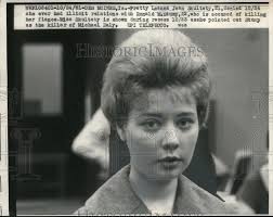 Leana Jean Skultety in Ronald Stump murder trial of his fiance. 1961  Vintage Press Photo Print