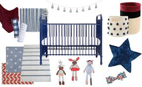 Then paint the wall a gorgeous sky blue and let the birds soar. How We Do Red White And Blue And Stars And Stripes Too Project Nursery