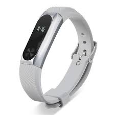 Free shipping limited time sale local warehouses. Xiaomi Mi Band 2 Strap Silver