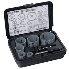 8 Piece Electricians Hole Saw Kit 31630 Klein Tools