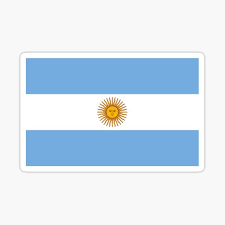 Encuentra imágenes de bandera argentina. Flag Of Argentina Bandera De Argentina Sticker By Martstore Redbubble