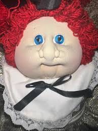 Cabbage Patch Kids Soft Sculpture Red Head Freckles Designer Collection 1989