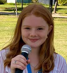 Hazel Watts at the 2022 ANBC Gladstone Busking Championships