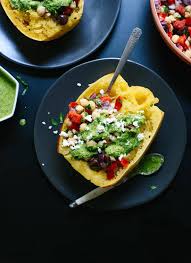 Mediterranean Spaghetti Squash Bowls Cookie And Kate