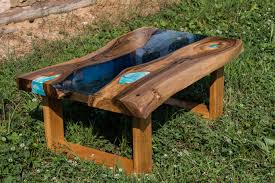 Did you mean river table. Designer River Table Epoxy Echtholz Couchtisch