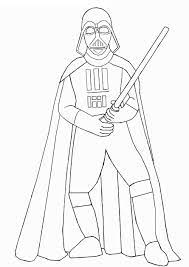 Coloring pages, free online games, videos for kids, reading & learning, kids crafts and activities, daily kids news, drawing for kids. Darth Vader Sosteniendo Un Sable De Luz Para Colorear Imprimir E Dibujar Dibujos Colorear Com
