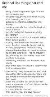 Expressions involving body language, adjectives, building momentum and examples from other authors. How To Write A Kissing Scene Writing Words Book Writing Tips Writing A Book
