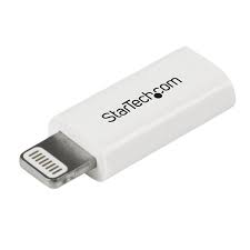 Lightning To Micro Usb Adapter White Lightning Cables Startech Com Belgium