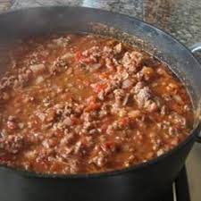 Allrecipes Nederland Recipe Homemade Chili Recipe Favorite Chili Recipe Pork And Beef Recipe