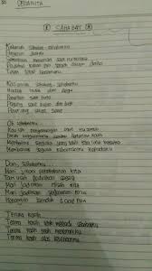 Ada Yang Punya Contoh Puisi Buatan Sendiri Brainly Co Id
