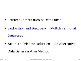 Cubes cubes are data processing units composed of fact tables and dimensions from the data warehouse. Data Warehousing Data Cube Computation And Data Generation
